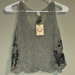 Raga Beaded Crop size Small
